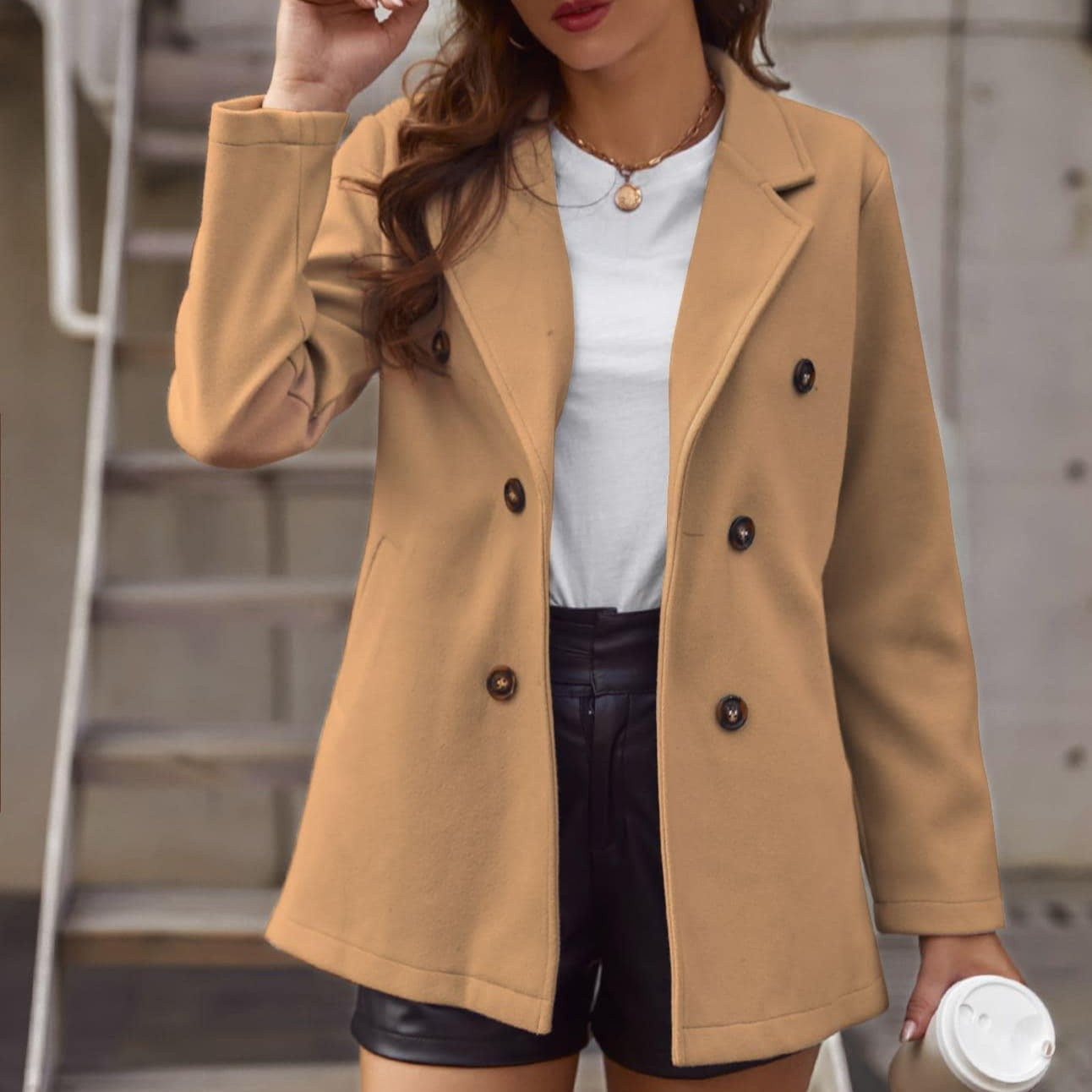 Blazer Feminino com Botões Diana