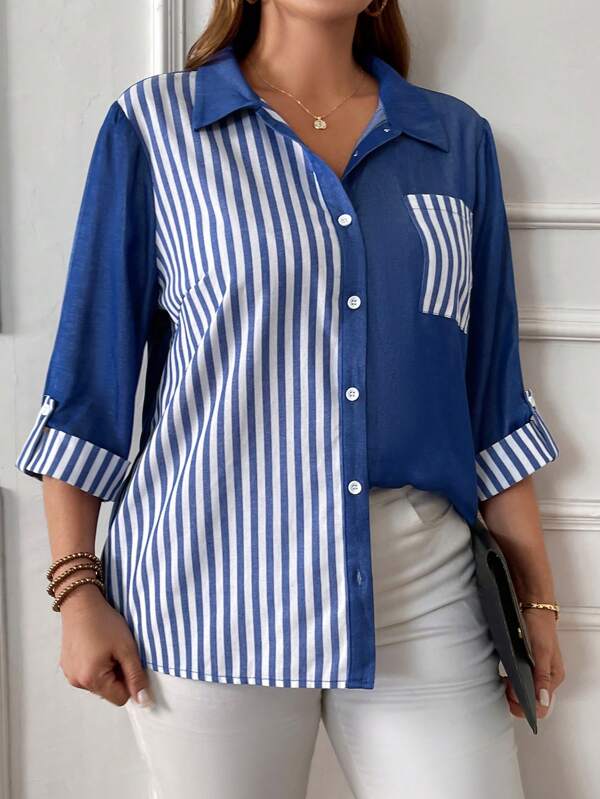 Camisa Feminina Katrina Plus Size