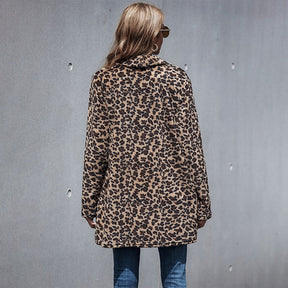 Cardigan Feminino Leopardo