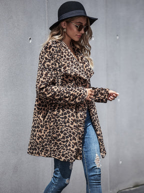 Cardigan Feminino Leopardo