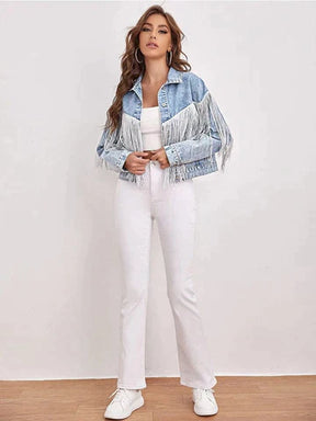 Jaqueta Jeans Feminina Olivia