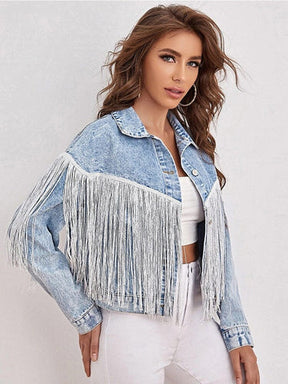 Jaqueta Jeans Feminina Olivia