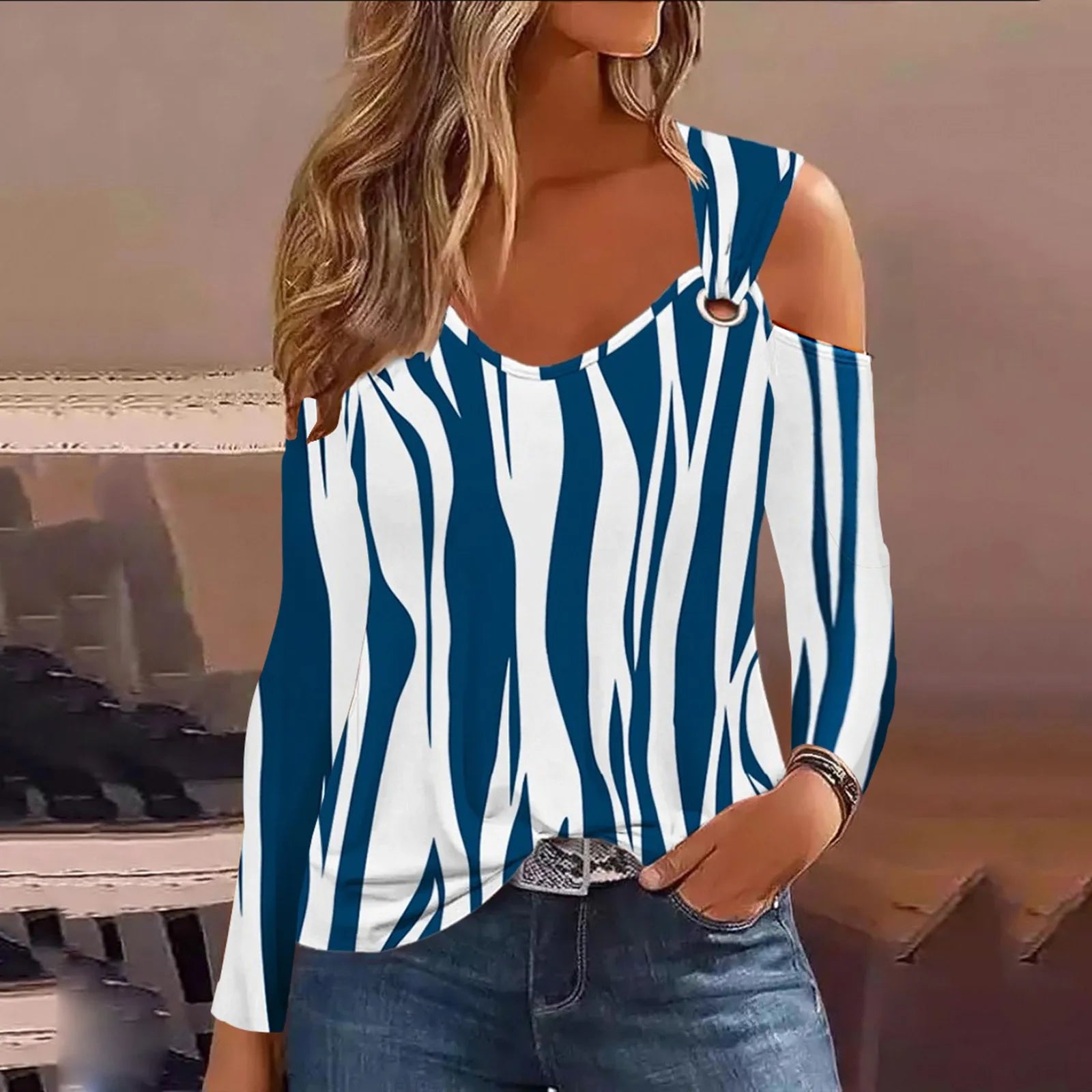 Blusinha Feminina Manga Longa Baila